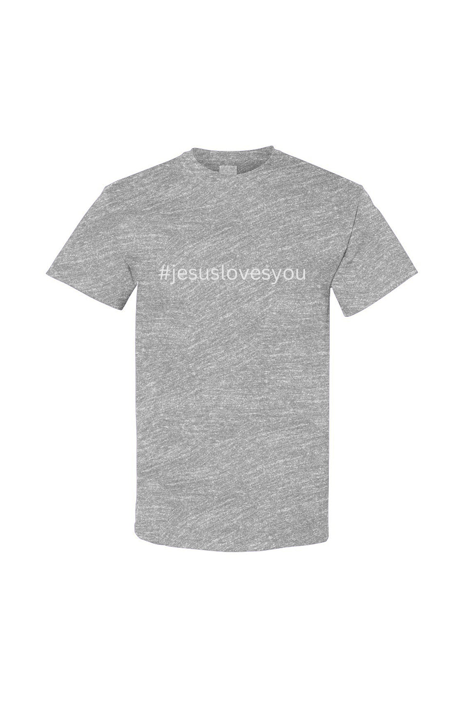 Jesus Loves You Tee - Sport Gray