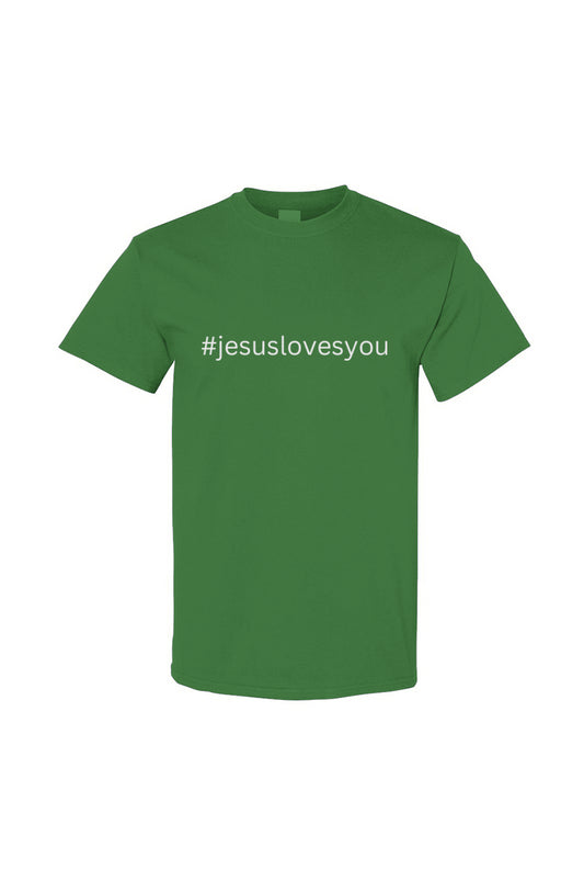 Jesus Loves You Tee - Green