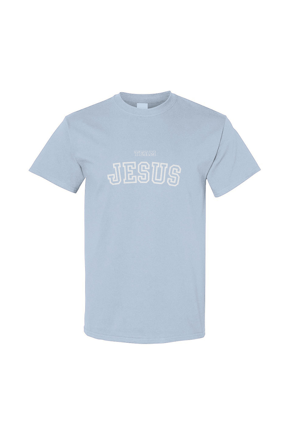 Team Jesus Cotton Tee - Light Blue