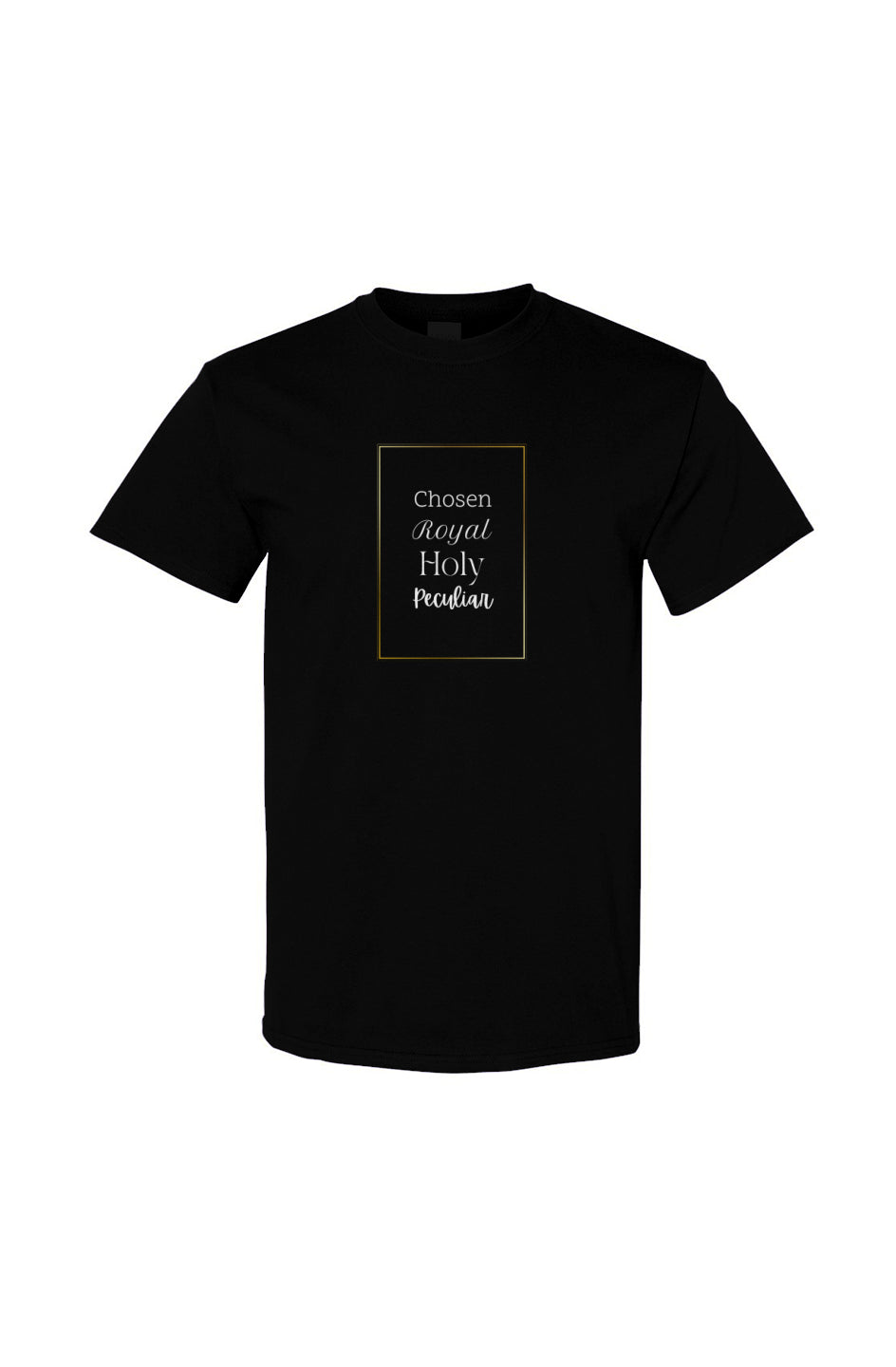 Chosen Royal Holy Peculiar Tee - Black