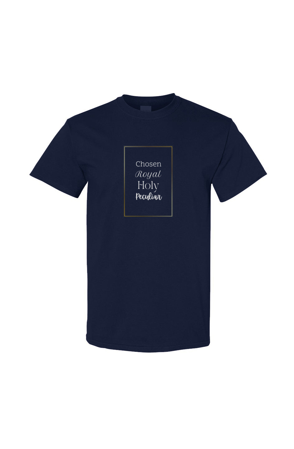 Chosen Royal Holy Peculiar Tee - Navy