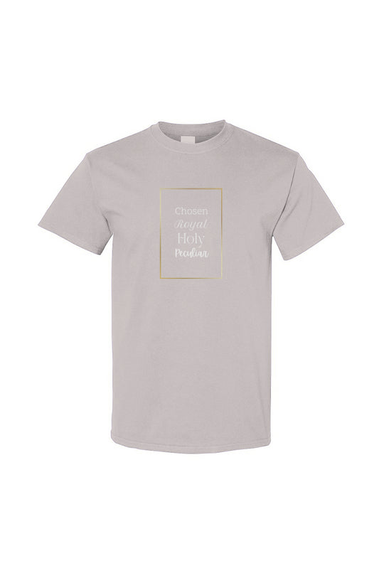 Chosen Royal Holy Peculiar Tee - Ice Gray