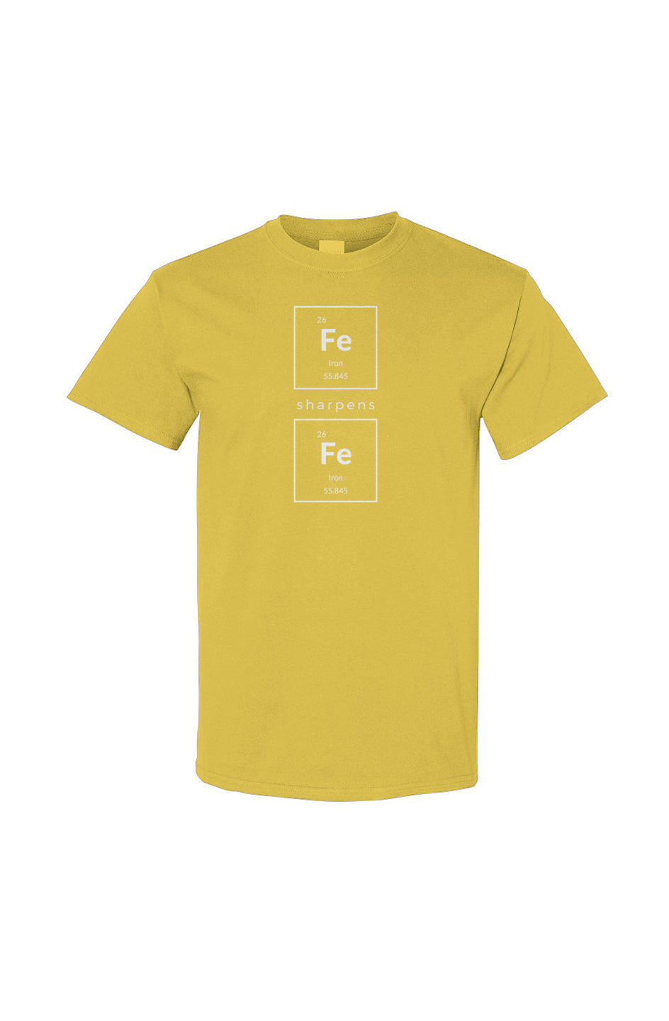 Periodic Iron Sharpens Iron Cotton Tee - Daisy