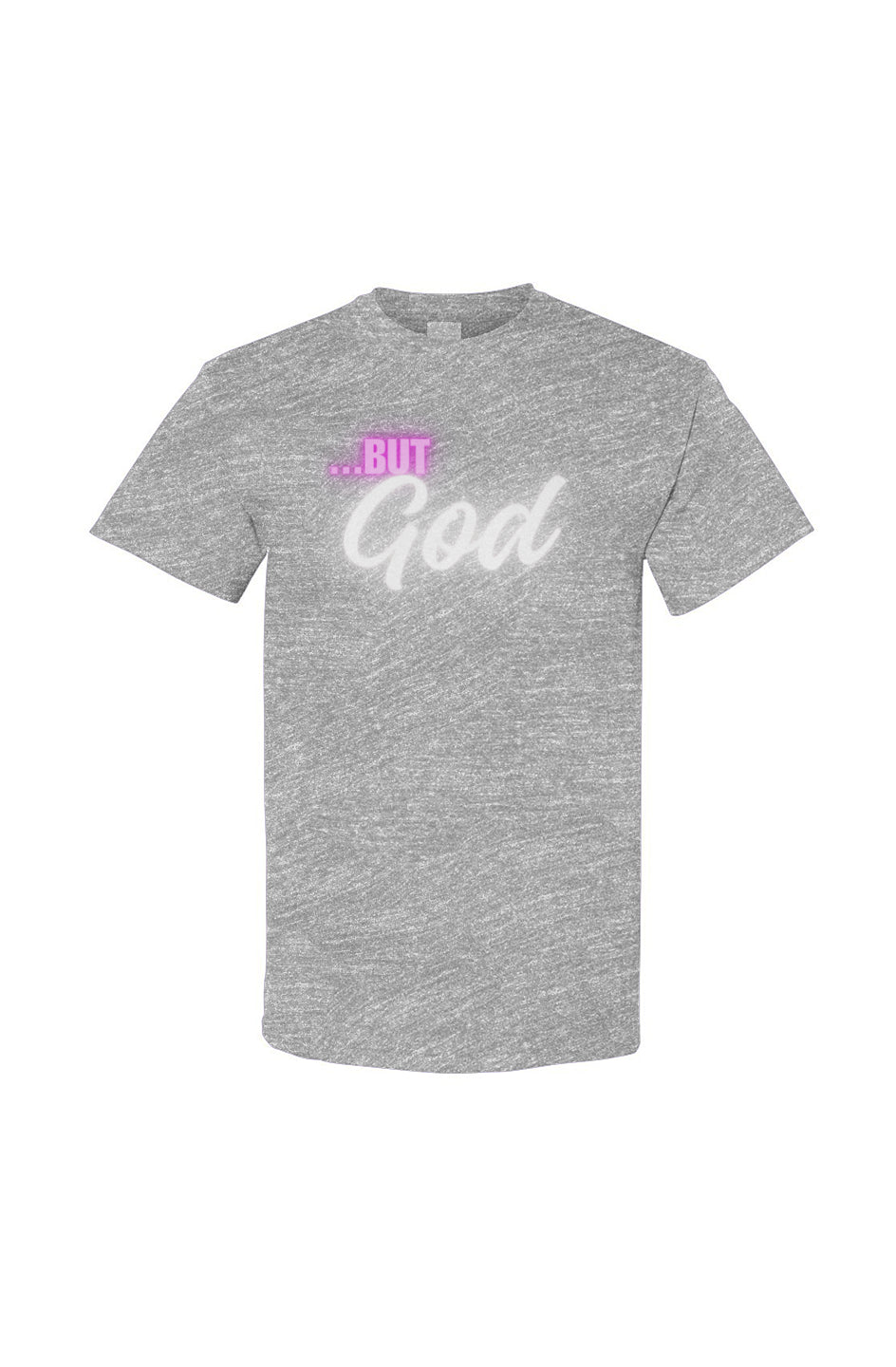 But God Cotton Tee - Sport Gray